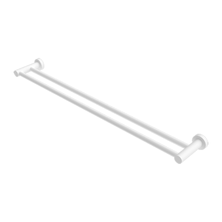 Accessories Nero Mecca Double Towel Rail Colour: Matte White Size: 600mm Place & Palette