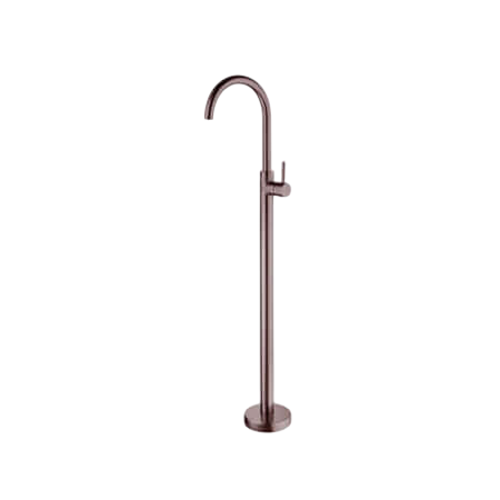 Tapware Nero Mecca Freestanding Bath Mixer Colour: Brushed Bronze Place & Palette