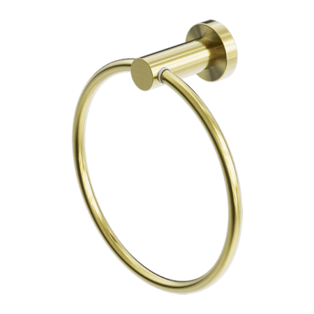 Accessories Nero Mecca Hand Towel Ring Colour: Brushed Gold Place & Palette