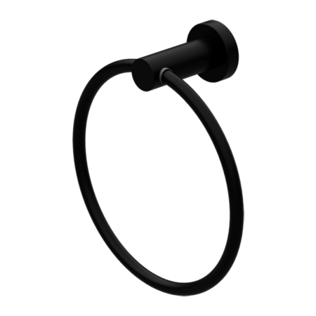 Accessories Nero Mecca Hand Towel Ring Colour: Matte Black Place & Palette