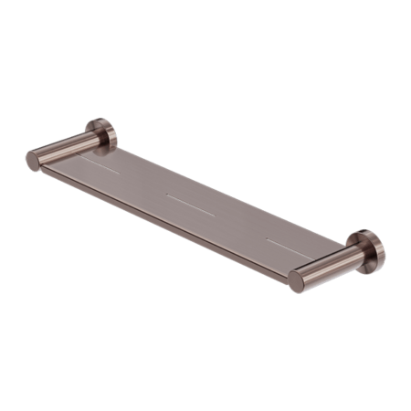 Accessories Nero Mecca Metal Shower Shelf Colour: Brushed Bronze Place & Palette