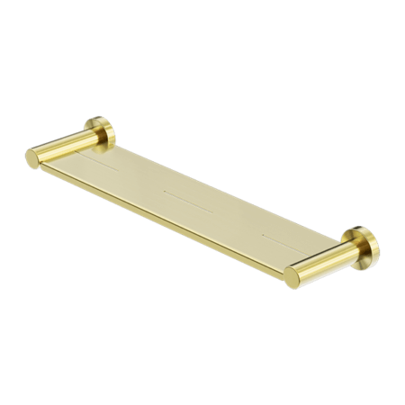 Accessories Nero Mecca Metal Shower Shelf Colour: Brushed Gold Place & Palette