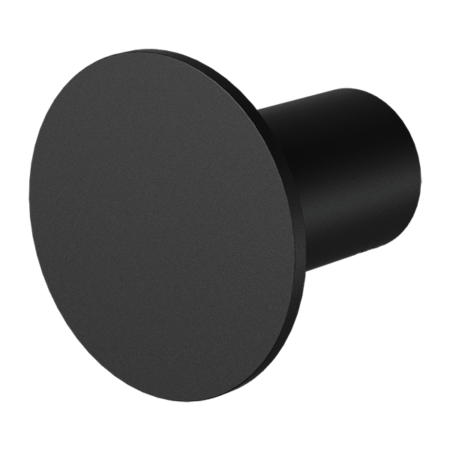 Accessories Nero Mecca Robe Hook II Colour: Matte Black Place & Palette
