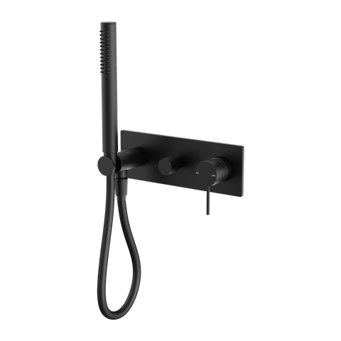 Showers Nero Mecca Shower Mixer with Divertor System Colour: Matte Black Place & Palette