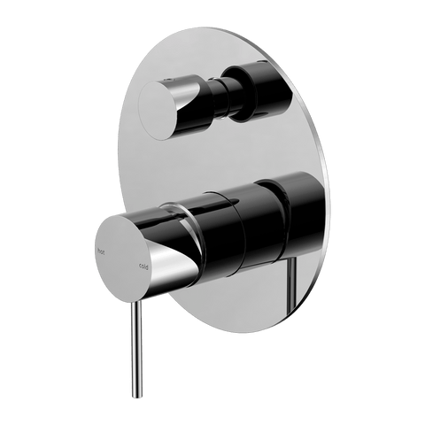 Showers Nero Mecca Shower Mixer With Divertor Colour: Chrome Place & Palette