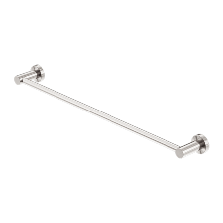 Accessories Nero Mecca Single Towel Rail Colour: Brushed Nickel Size: 600mm Place & Palette