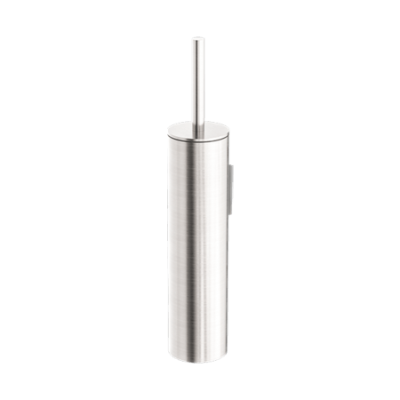 Accessories Nero Mecca Toilet Brush Holder Colour: Brushed Nickel Place & Palette