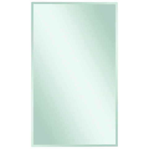 Mirrors Thermogroup Montana Rectangle 25mm Bevel Edge Mirror Style: Glue-to-Wall Size: 1500x900x5mm Place & Palette