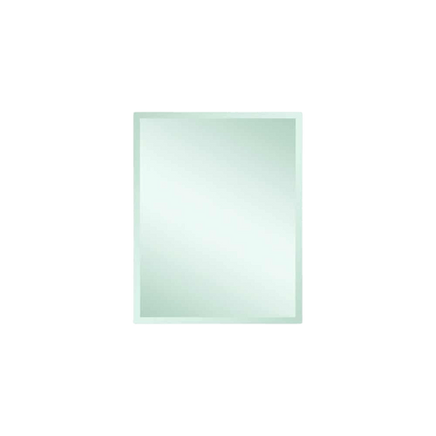 Mirrors Thermogroup Montana Rectangle 25mm Bevel Edge Mirror Style: Glue-to-Wall Size: 600x750x5mm Place & Palette