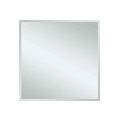 Mirrors Thermogroup Montana Rectangle 25mm Bevel Edge Mirror Style: Hangers Size: 750x750x14mm Place & Palette