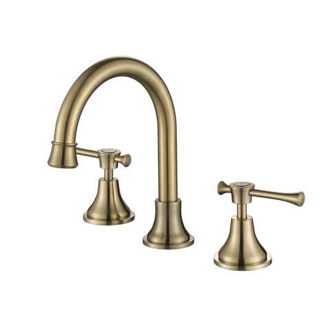 Tapware Modern National Montpellier Basin Set Colour: Pvd Brushed Bronze Place & Palette