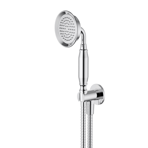 Showers Modern National Montpellier Handshower On Bracket Colour: Electroplated Chrome Place & Palette