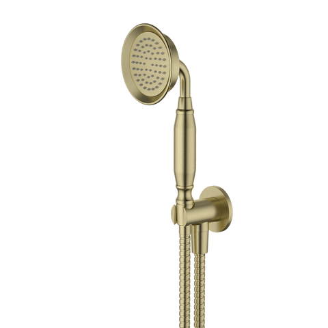 Showers Modern National Montpellier Handshower On Bracket Colour: Pvd Brushed Bronze Place & Palette