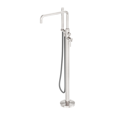Zen Ss316l Freestanding Bath Mixer With Outdoor Shower Hose - Place & Palette