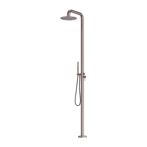Zen Ss316l Outdoor Freestanding Shower Column - Place & Palette
