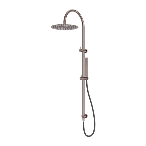 Zen Ss316l Twin Shower With Outdoor Shower Hose - Place & Palette