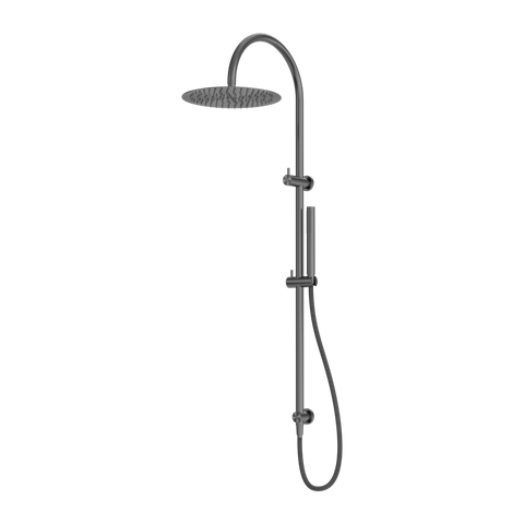 Zen Ss316l Twin Shower With Outdoor Shower Hose - Place & Palette