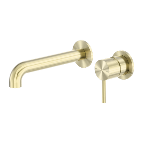 Zen Ss316l Wall Basin/Bath Mixer Separate Back Plate - Place & Palette
