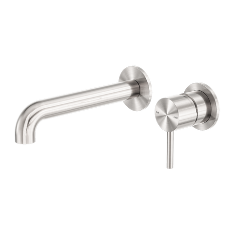 Zen Ss316l Wall Basin/Bath Mixer Separate Back Plate - Place & Palette
