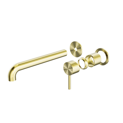 Zen Ss316l Wall Basin/Bath Mixer Separate Back Plate Trim Kits Only - Place & Palette