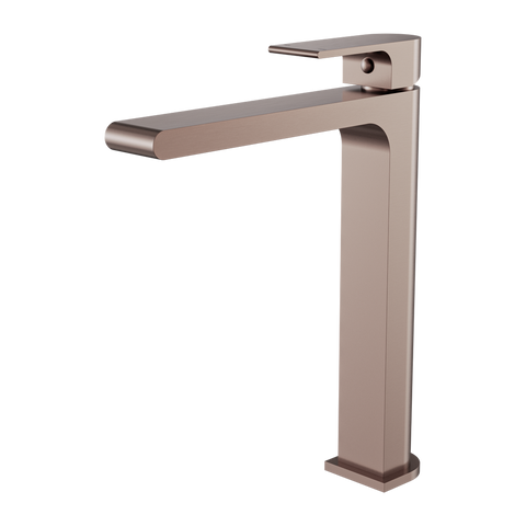 Tapware Nero Bianca Tall Basin Mixer Colour: Brushed Gold Place & Palette