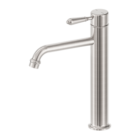 York Straight Tall Basin Mixer With Metal Lever