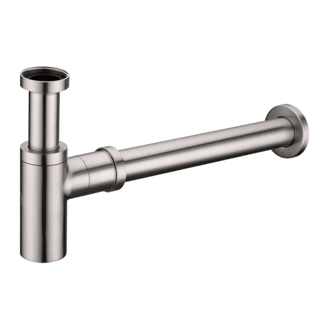 Accessories Nero 40mm Bottle Trap Colour: Brushed Nickel Place & Palette
