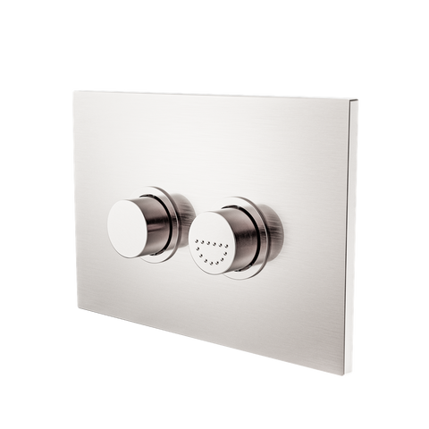 Raised Disabled Care Pneumatic Flush Buttons Plate DDA Compliant - Place & Palette