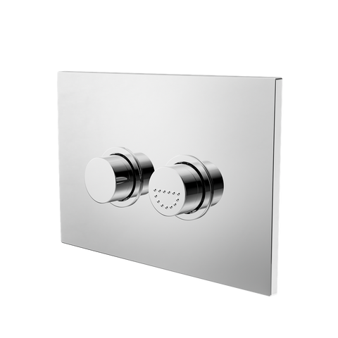 Raised Disabled Care Pneumatic Flush Buttons Plate DDA Compliant - Place & Palette