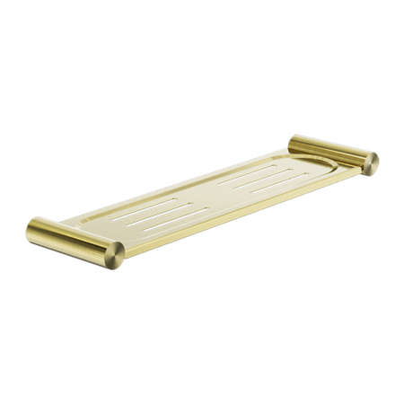 Accessories Nero New Mecca Metal Shower Shelf Colour: Brushed Gold Place & Palette