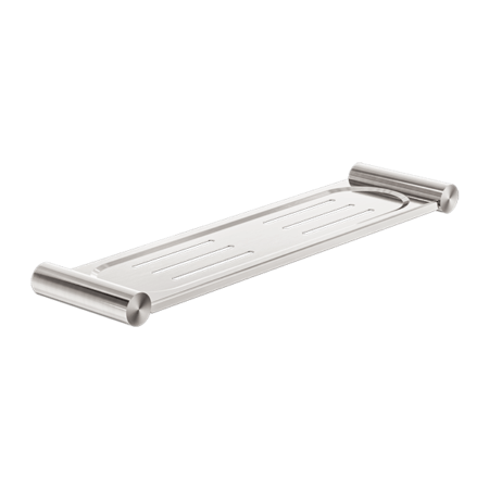 Accessories Nero New Mecca Metal Shower Shelf Colour: Brushed Nickel Place & Palette