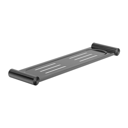 Accessories Nero New Mecca Metal Shower Shelf Colour: Gun Metal Place & Palette