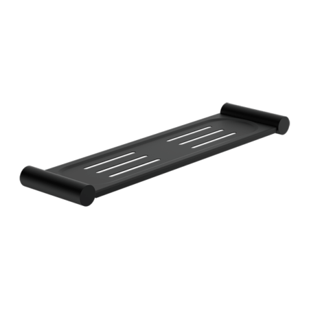Accessories Nero New Mecca Metal Shower Shelf Colour: Matte Black Place & Palette