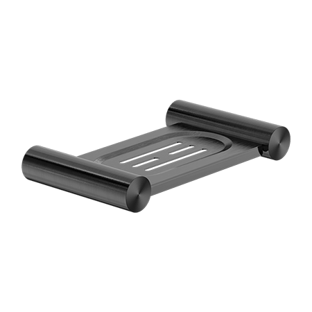 Accessories Nero New Mecca Soap Dish Holder Colour: Gun Metal Place & Palette