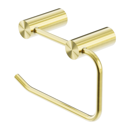 Accessories Nero New Mecca Toilet Roll Holder Colour: Brushed Gold Place & Palette