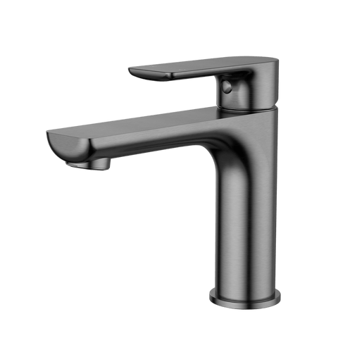Tapware Modern National Nova Basin Mixer Style: Standard Colour: Electroplated Gunmetal Place & Palette