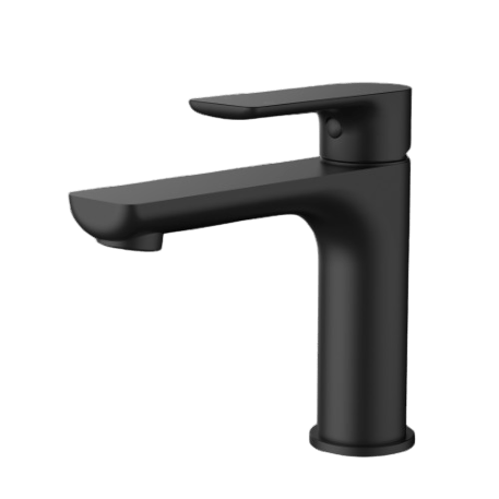 Tapware Modern National Nova Basin Mixer Style: Standard Colour: Electroplated Matte Black Place & Palette