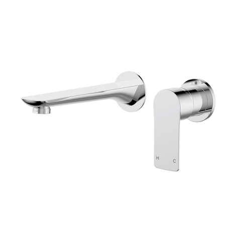 Tapware Modern National Nova Wall Combination Colour: Electroplated Chrome Place & Palette
