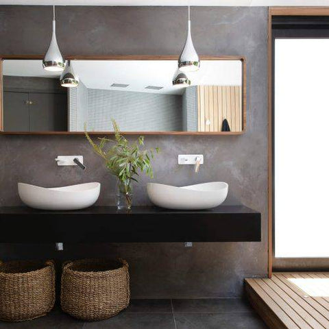 Basins Pietra Bianca Onda Basin Colour: Malibu Solid Place & Palette
