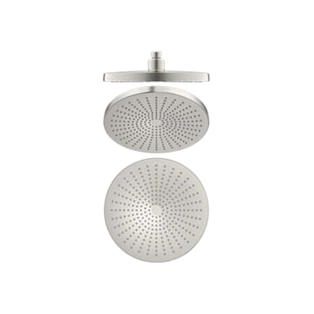 Showers Nero Opal 250mm Shower Head Colour: Brushed Nickel Place & Palette