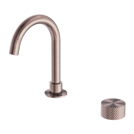 Tapware Nero Opal Progressive Basin Set Colour: Brushed Bronze Place & Palette