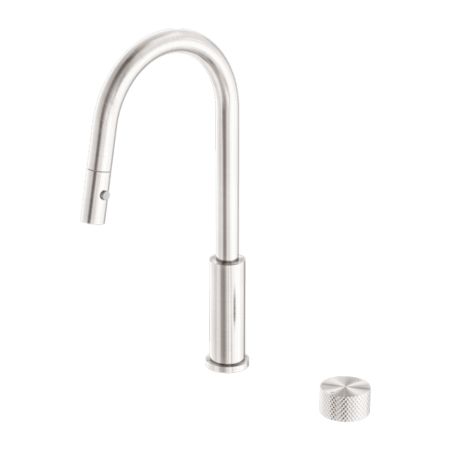 Tapware Nero Opal Progressive Pull Out Kitchen Set Colour: Brushed Nickel Place & Palette