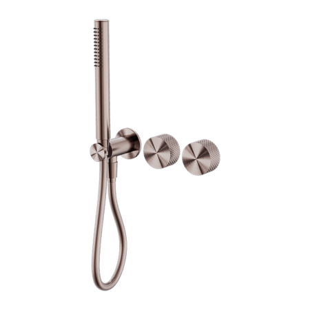 Showers Nero Opal Progressive Shower System Separate Plate Colour: Brushed Bronze Place & Palette