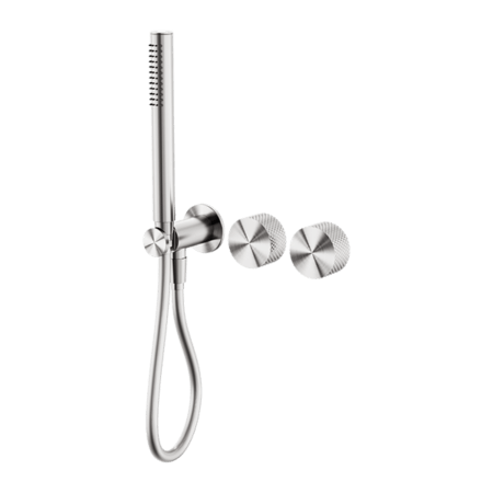 Showers Nero Opal Progressive Shower System Separate Plate Colour: Brushed Nickel Place & Palette