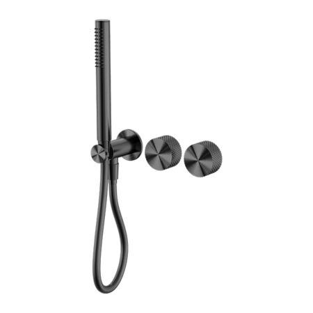 Showers Nero Opal Progressive Shower System Separate Plate Colour: Graphite Place & Palette