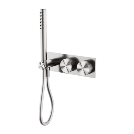 Showers Nero Opal Progressive Shower System Colour: Brushed Nickel Place & Palette