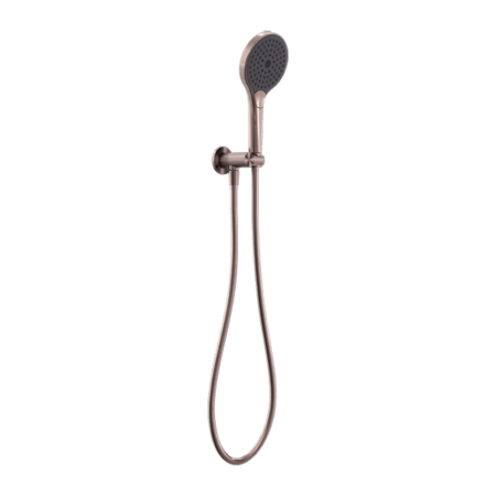 Showers Nero Opal Shower On Bracket With Air Shower II Colour: Brushed Bronze Place & Palette