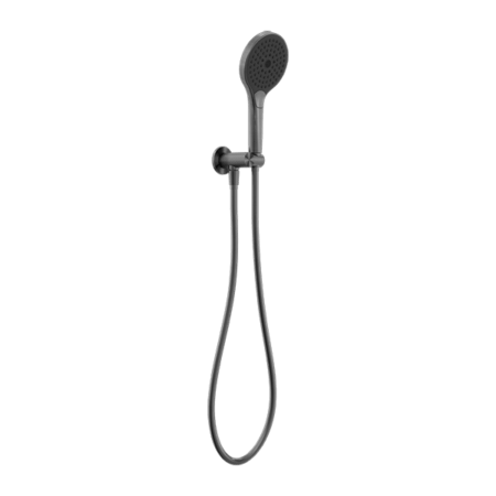 Showers Nero Opal Shower On Bracket With Air Shower II Colour: Graphite Place & Palette