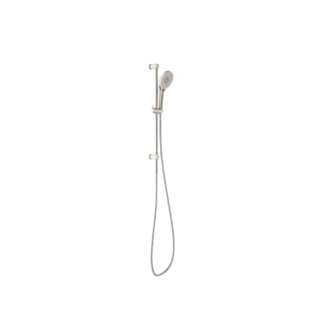 Showers Nero Opal Shower Rail Colour: Brushed Nickel Place & Palette