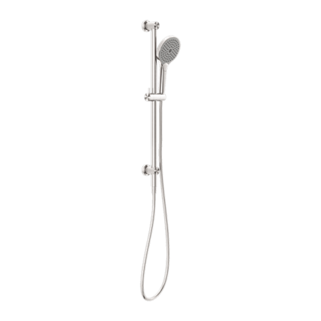 Showers Nero Opal Shower Rail With Air Shower II Colour: Brushed Nickel Place & Palette
